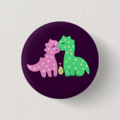 Button "Lovely Dinos" (Voorkant)