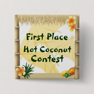 Button Luau Party First Place Hot Coconut Award
