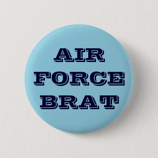Button luchtmacht Brat (Voorkant)