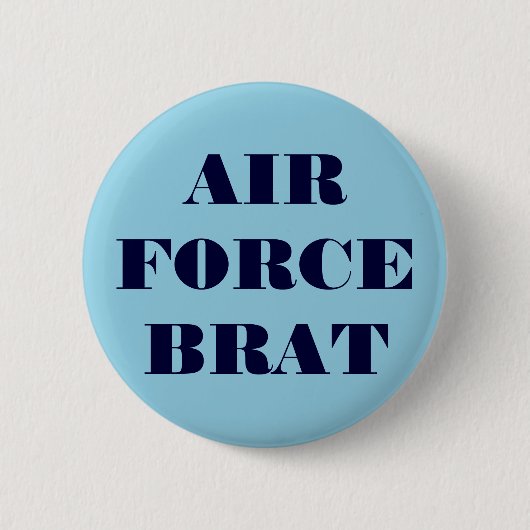 Button luchtmacht Brat (Voorkant)