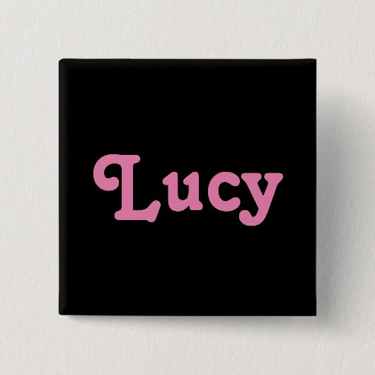 Button Lucy (Voorkant)