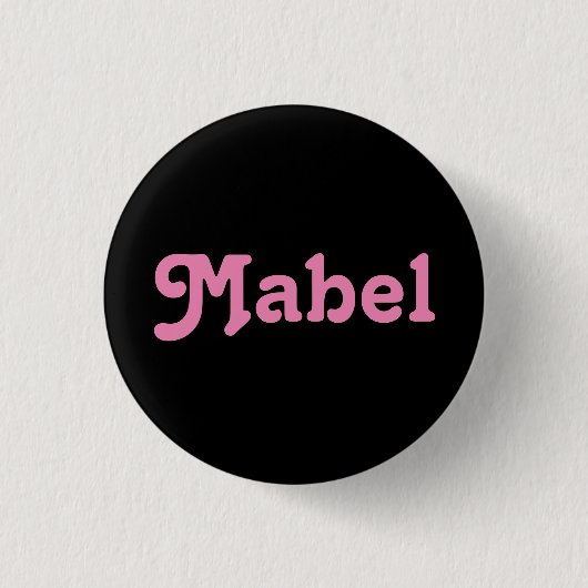 Button Mabel (Voorkant)