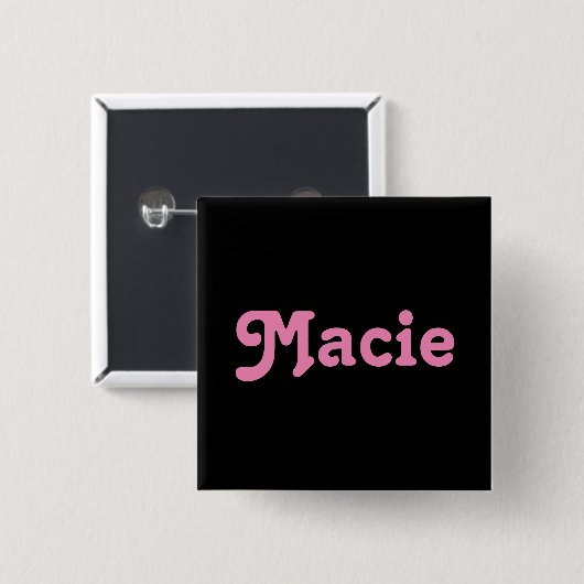 Button Macie (Voorkant /achterkant)