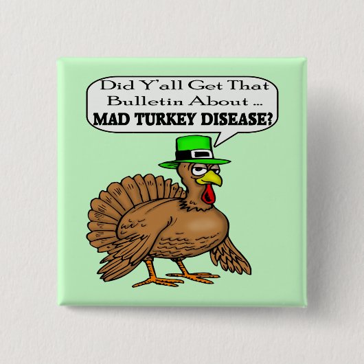 Button - Mad Turkey Disease (Voorkant)