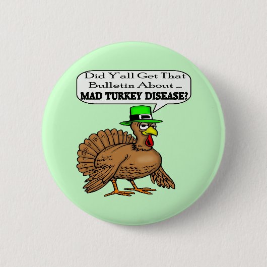 Button - Mad Turkey Disease (Voorkant)