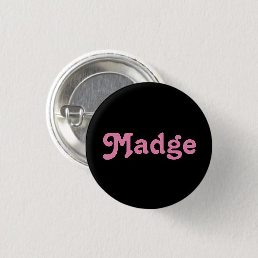 Button Madge (Voorkant /achterkant)