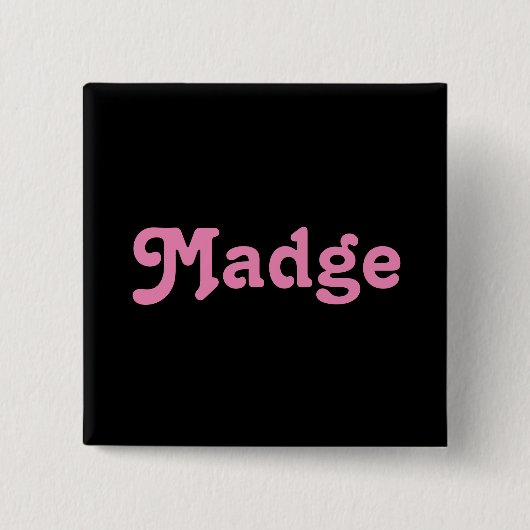 Button Madge (Voorkant)