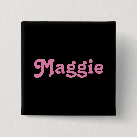 Button Maggie (Voorkant)