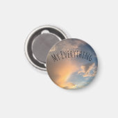 Button, magneet, speld magneet (Voorkant / Achterkant)