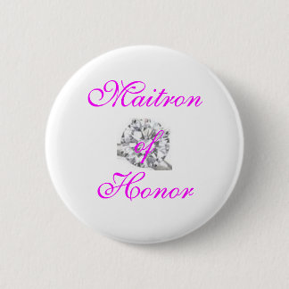 Button, Maitron of Honor Ronde Button 5,7 Cm