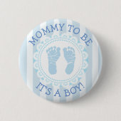 Button "Mammie om blauw te zijn" (Voorkant)