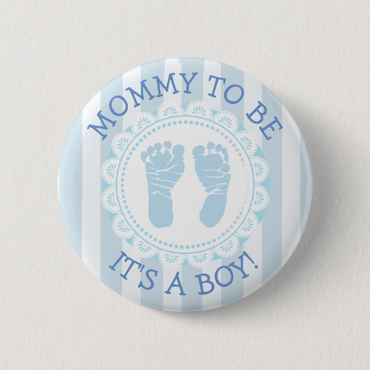 Button "Mammie om blauw te zijn" (Voorkant)