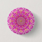 Button Mandala 12 "Magenta" (Voorkant)