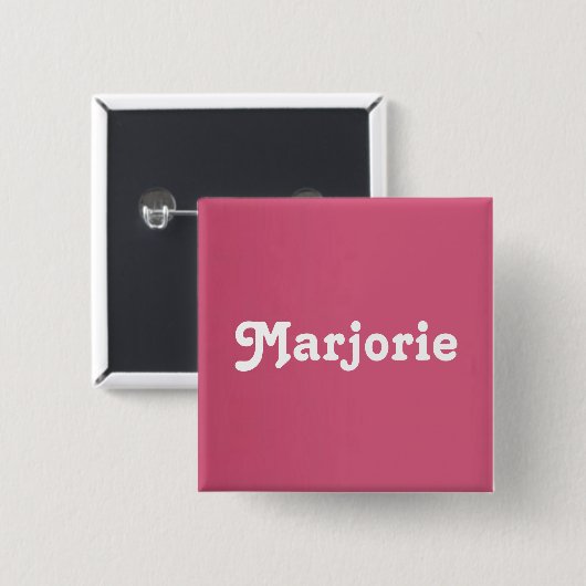 Button Marjorie (Voorkant /achterkant)