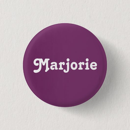 Button Marjorie (Voorkant)