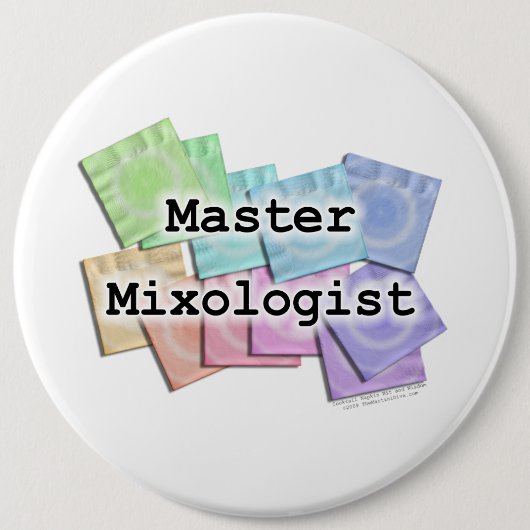 Button - Master Mixoloog (Voorkant)