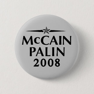 Button McCain Palin 2008