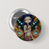 Button "Mechanical Angel III" (Voorkant /achterkant)