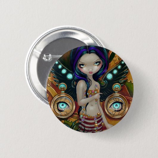 Button "Mechanical Angel III" (Voorkant /achterkant)
