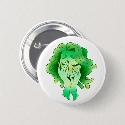 Button Medusa (Voorkant /achterkant)
