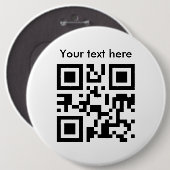 Button (MEGA, aangepaste tekst) (Voorkant /achterkant)