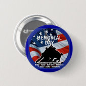 Button MEMORIALE DAG (Voorkant /achterkant)