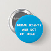 Button mensenrechten (Voorkant /achterkant)