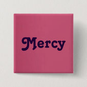Button Mercy (Voorkant)