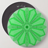 Button met bloemen (Voorkant /achterkant)