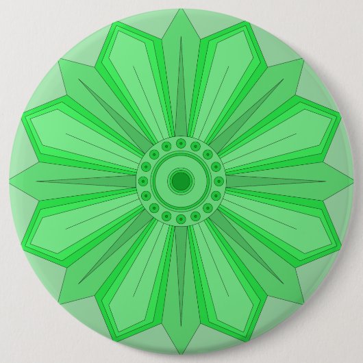 Button met bloemen (Voorkant)