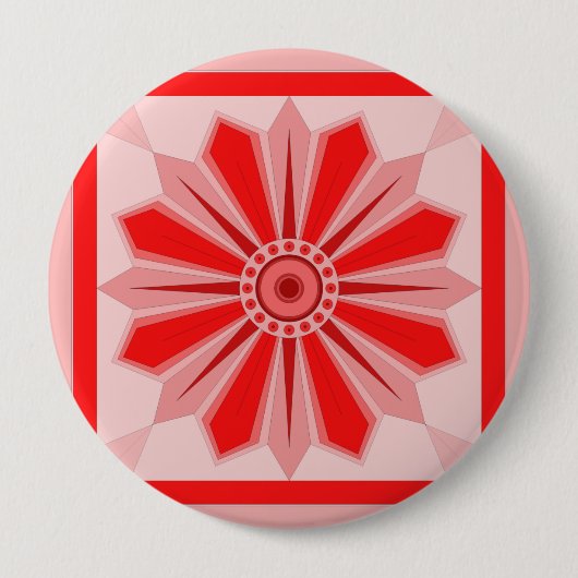 Button met bloemen (Voorkant)