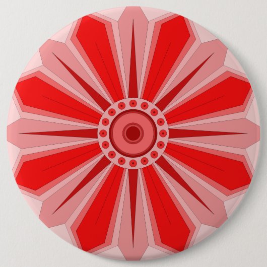 Button met bloemen (Voorkant)