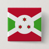 Button met Burundese vlag (Voorkant)