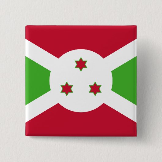 Button met Burundese vlag (Voorkant)