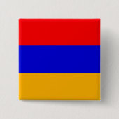 Button met de Armeense vlag (Voorkant)