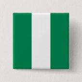 Button met de Nigeriaanse vlag (Voorkant)