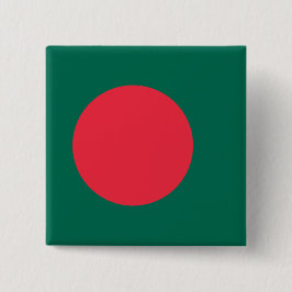 Button met de vlag van Bangladesh