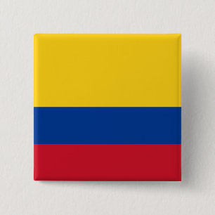 Button met de vlag van Colombia