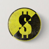 Button met de vlag van Cool Anarcho-Capitalist (Voorkant)