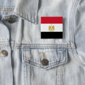 Button met de vlag van Egypte (In situ)