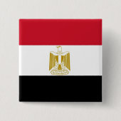 Button met de vlag van Egypte (Voorkant)