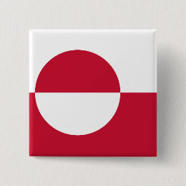Button met de vlag van Groenland