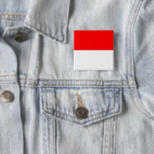 Button met de vlag van Indonesië (In situ)
