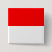 Button met de vlag van Indonesië (Voorkant)