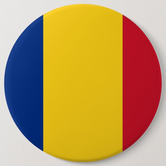 Button met de vlag van Roemenië (Voorkant)