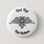 Button met dubbele kop (Voorkant)