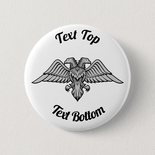 Button met dubbele kop (Voorkant)