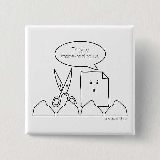 Button met één gezicht (Voorkant)