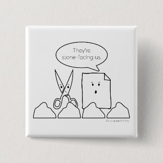 Button met één gezicht