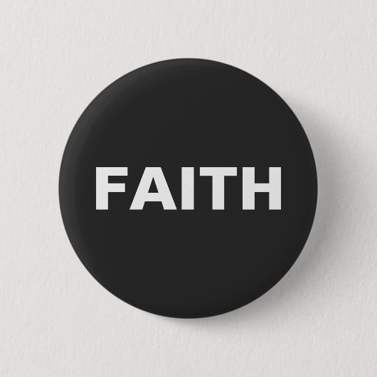 BUTTON met FAITH (Voorkant)